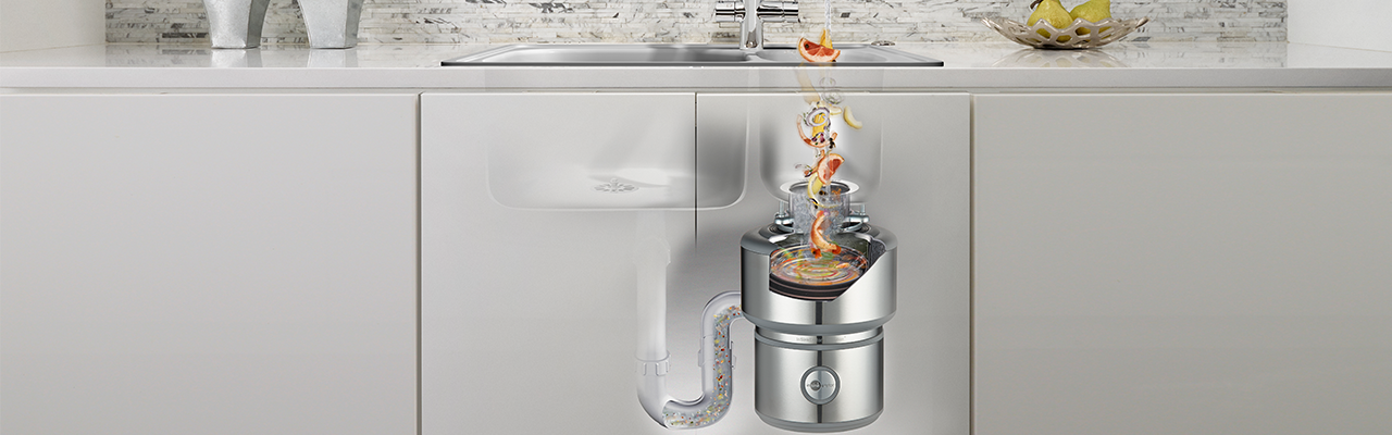 How a food waste disposer works