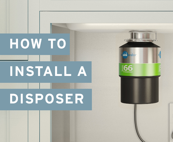 How to install a disposer-cm