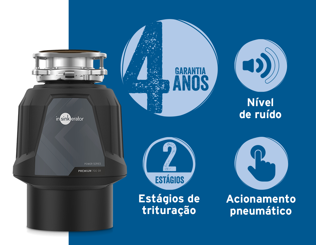 InSinkErator Advanced Series Disposal 0.75 HP