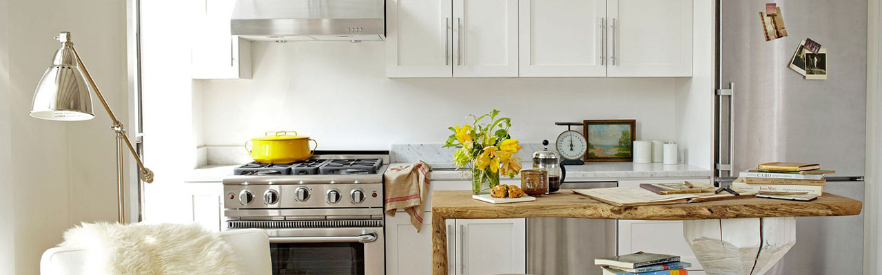 20 tricks for making a small kitchen look bigger