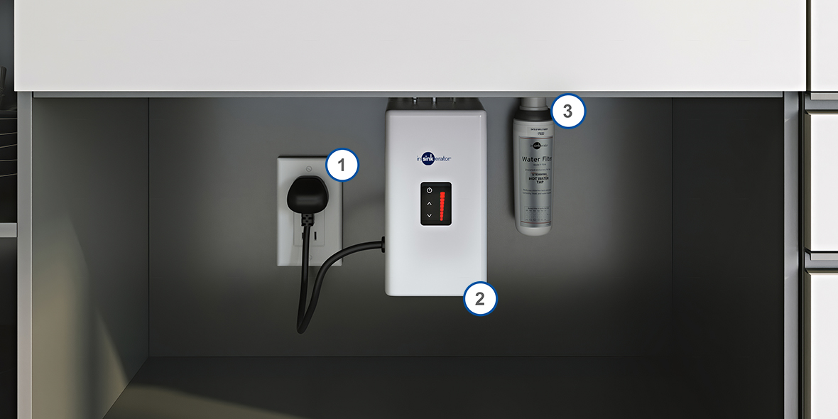 Tap under sink image
